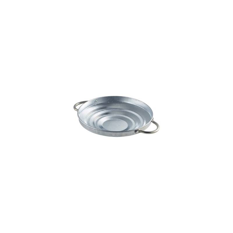 Deckeltablett aus verzinktem Stahl 14,5 cm