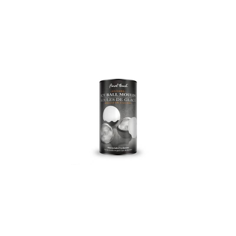 Moldes de silicona para bolas de hielo negras cm 6