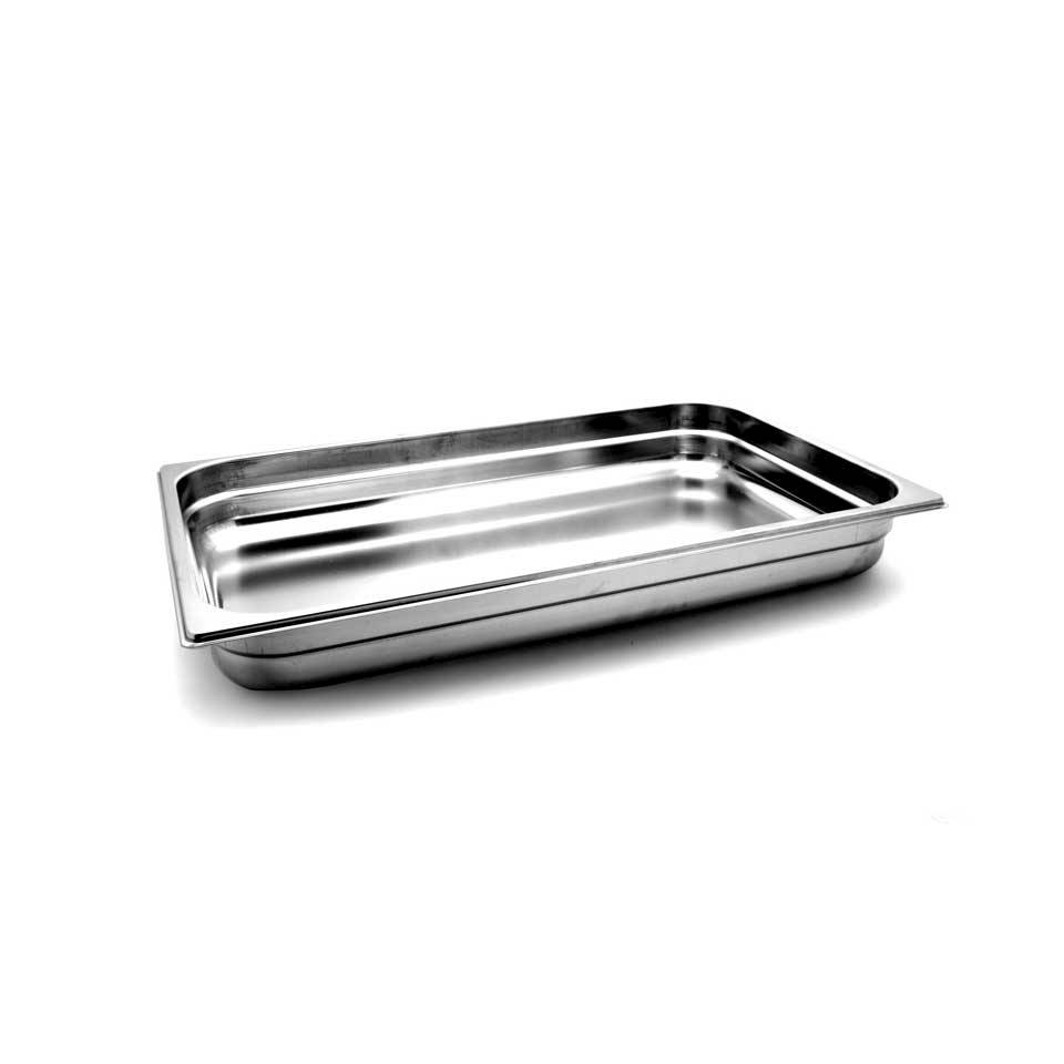 Gastronorm 1/1 stainless steel tub 2.56 inch