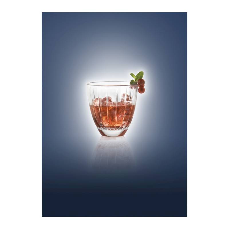 VIDIVI Accademia kleines bearbeitetes Glas cl 24