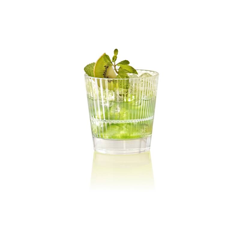 Diva small Vidivi tumbler in worked glass cl 24