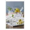 Dolomites Vidivi beverage glass in worked glass cl 42