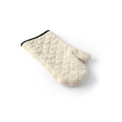 Hendi oven mitt in beige cotton