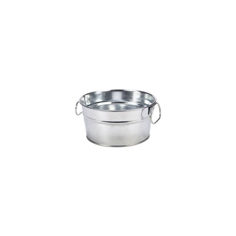 Porte-pain rond en aluminium de 15 cm
