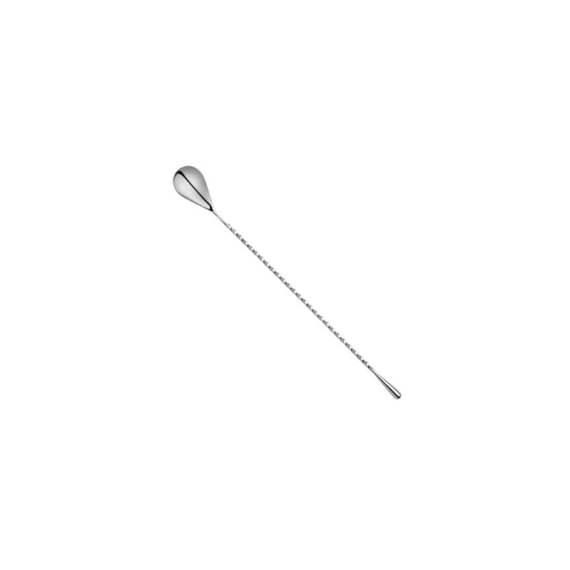 Stainless steel teardrop bar spoon 30 cm