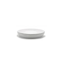 Cordonata Round Stackable white porcelain dish 32x6.5 cm
