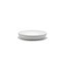 Cordonata Round Stackable white porcelain dish 32x6.5 cm