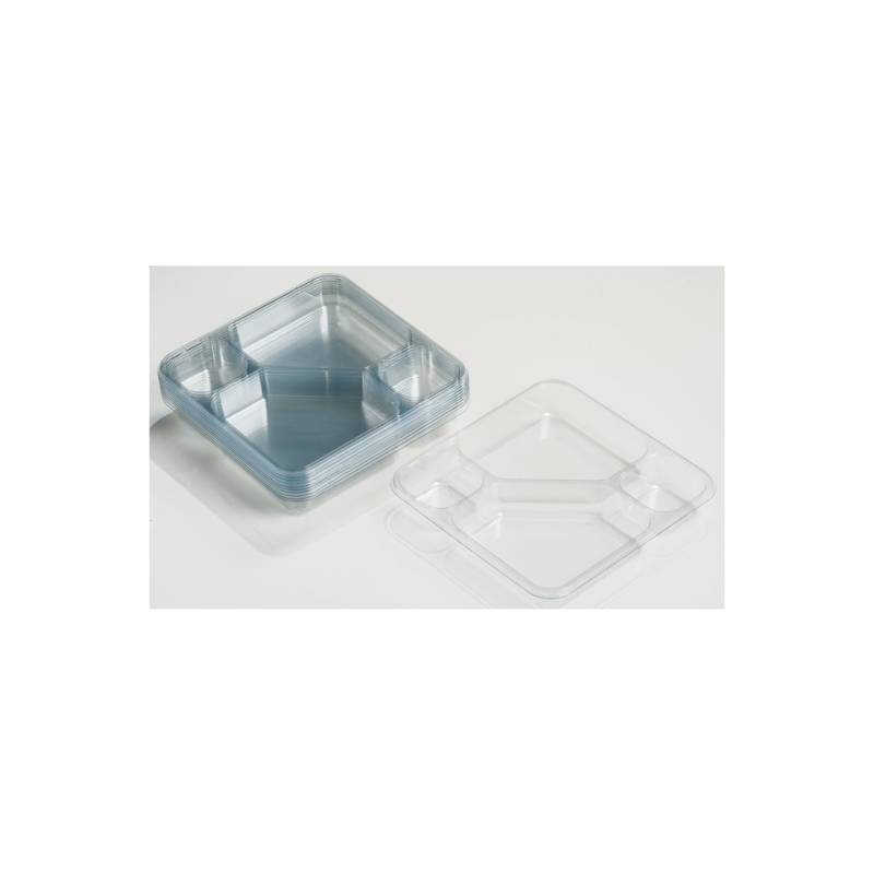 Tray 4 compartments Fantasychef In Pè in pet cm 15x15