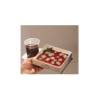 Aperitif Tablett In Pè weißer Karton cm 15x15,5