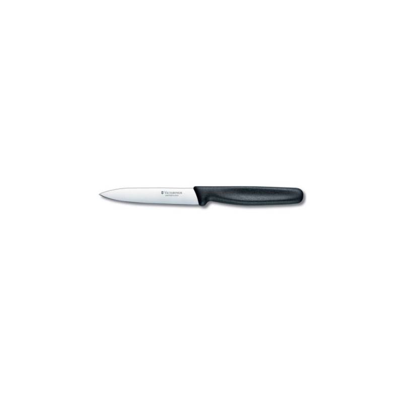 Victorinox stainless steel paring knife with black handle cm 20.5