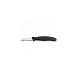 Victorinox curved stainless steel paring knife with black handle cm 15.5