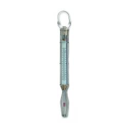 Glass sugar thermometer +80°C +220°C