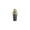 Cobbler shaker in ottone con decoro geometrico cl 75