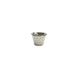 Coppetta martellata Ramekin in acciaio inox cm 6