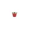 Coppetta Ramekin in acciaio inox rosso cm 6