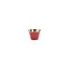 Ramekin stainless steel red cup cm 6