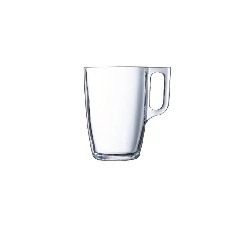 Bicchiere mug Voluto Arcoroc con manico in vetro cl 25