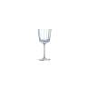 Macassar goblet in decorated glass cl 35