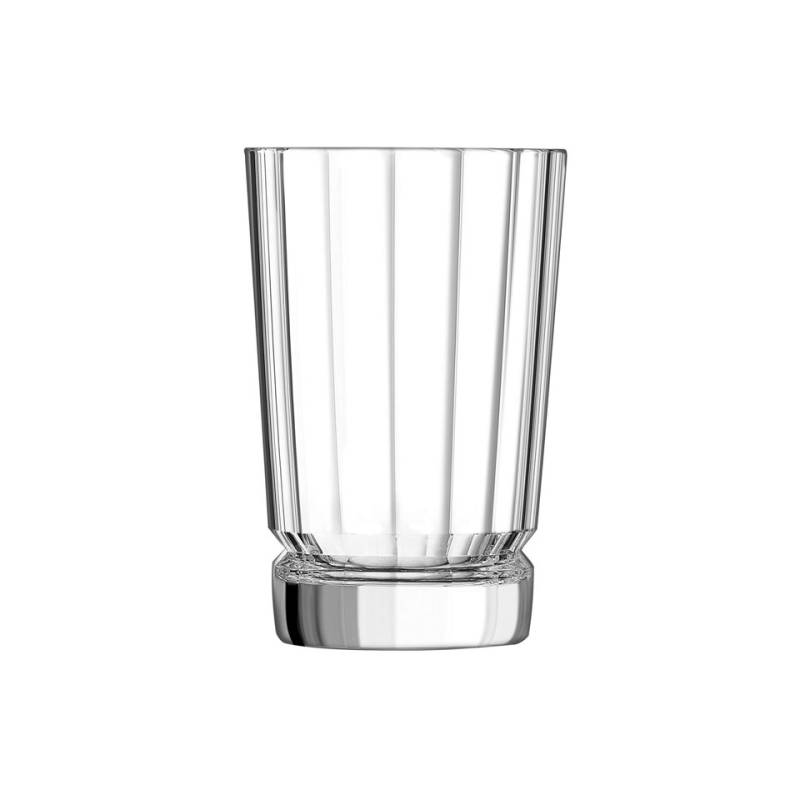 Bicchiere Macassar in vetro decorato cl 36