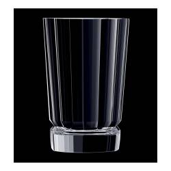 Bicchiere Macassar in vetro decorato cl 36