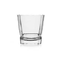 Bicchiere Macassar in vetro decorato cl 32