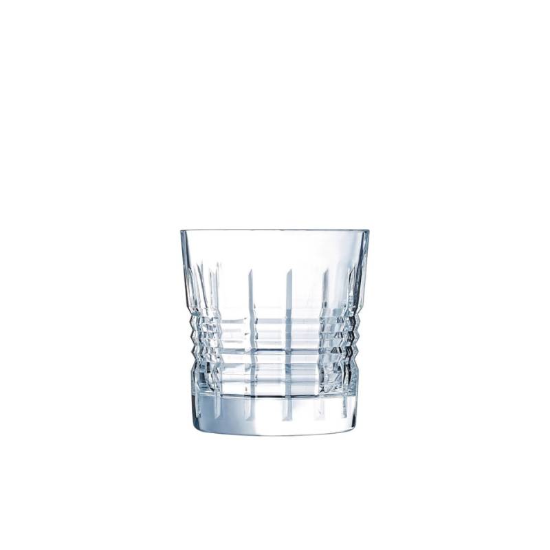 Architecte tumbler in decorated glass cl 32
