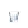 Architecte tumbler in decorated glass cl 32