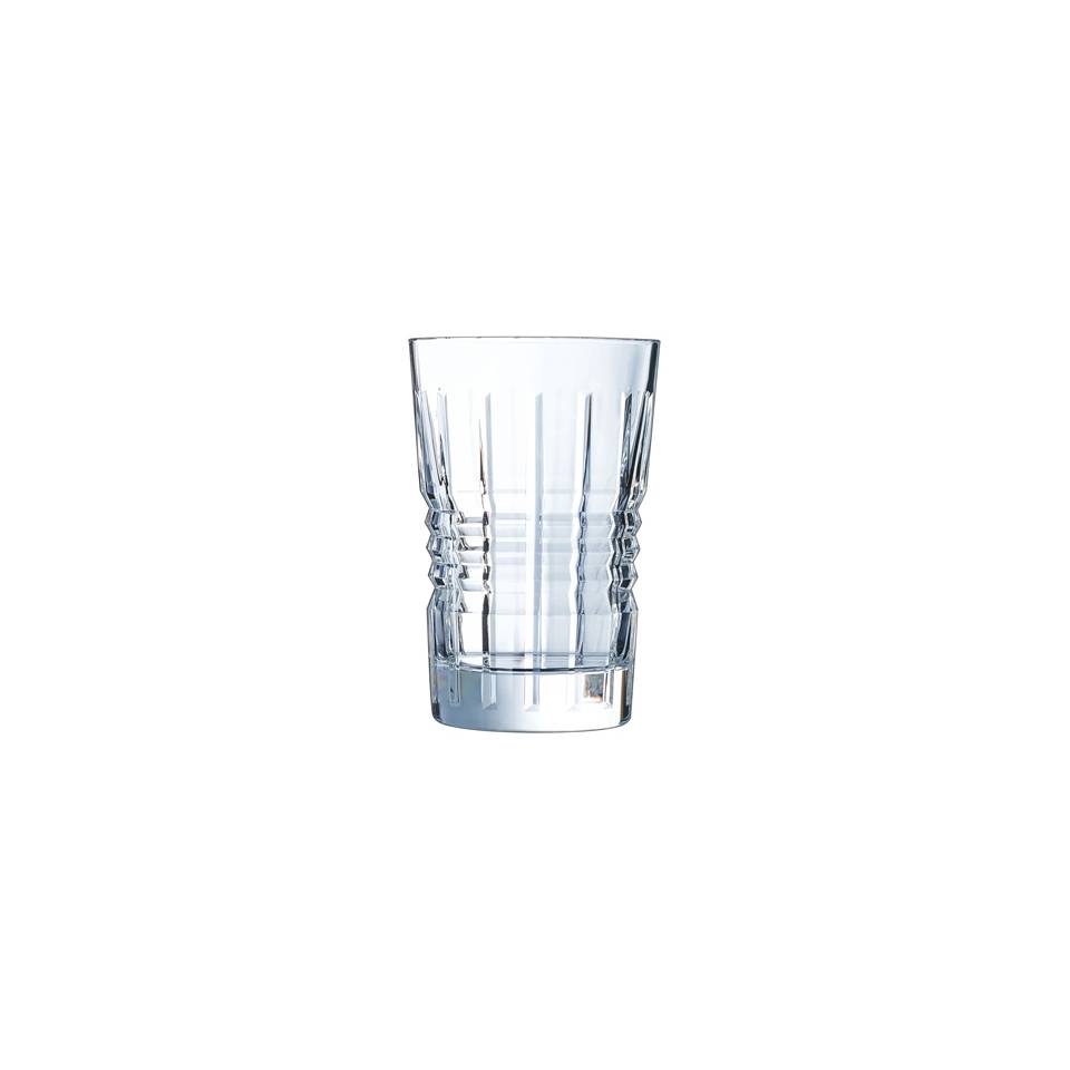 Rendez-Vous tumbler in decorated glass cl 36