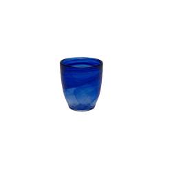 Bicchiere acqua Atlas in vetro blu cl 28