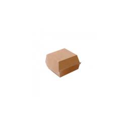 Contenitore per hamburger in cartone marrone cm 14,4x13,6x9