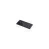 Platos de piedra desechables de poliestireno negro 30x14 cm