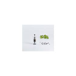 Bisetti square pepper mill in acrylic 9 cm