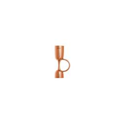 Jigger Coley Urban Bar stainless steel copper plated oz 1/2-3/4-1-1.5-2