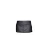 Schwarz Kunstleder Aloha Schürze 8 Taschen cm 68x30