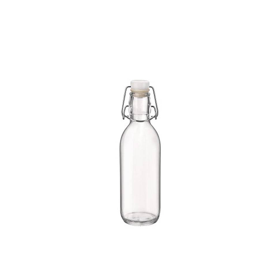 Emilia Bormioli Rocco bottle with hermetic glass stopper cl 50