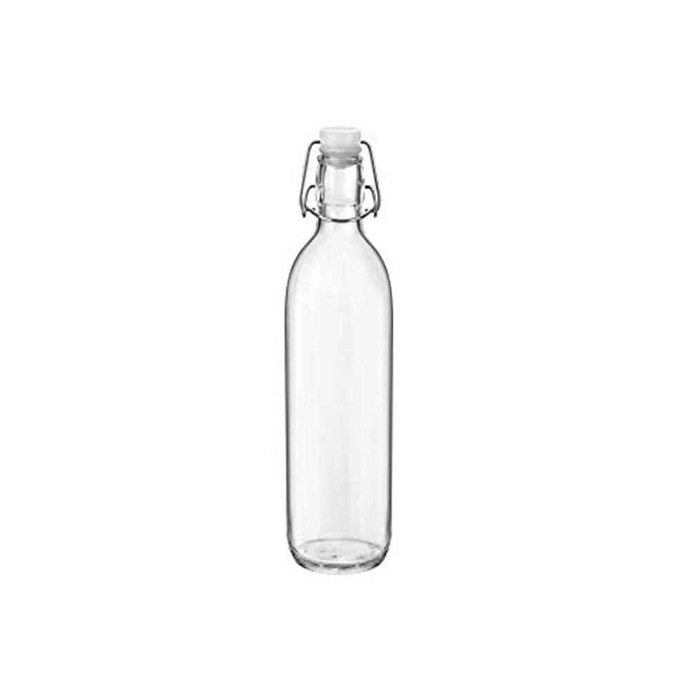 Bottiglia Emilia Bormioli Rocco con tappo ermetico in vetro lt 1