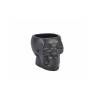 Black Ceramic Skull Tiki Mug cl 80