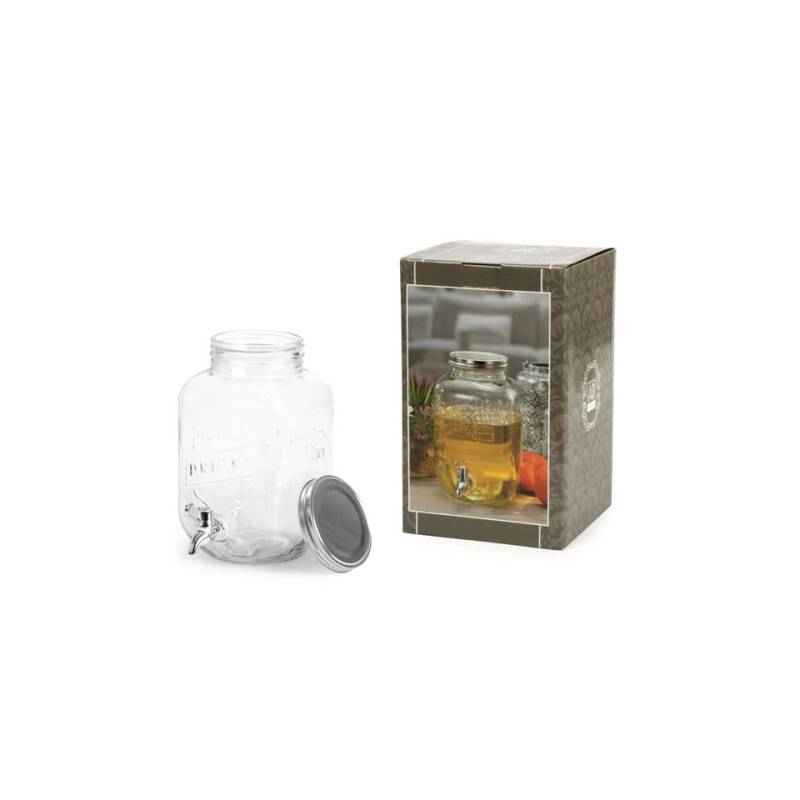 Vaso Punch Barrel Ice Cold con tappo e rubinetto lt 3,5