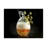 Mango 100% Chef tumbler with straw in borosilicate glass cl 50