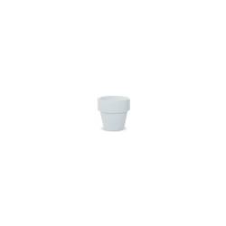 White porcelain Miniature jar cm 4.9x4.7
