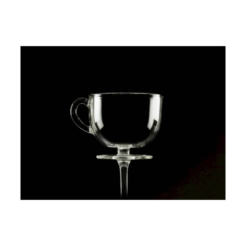 Tea Cup Tail 100% Chef in borosilicate glass cl 25