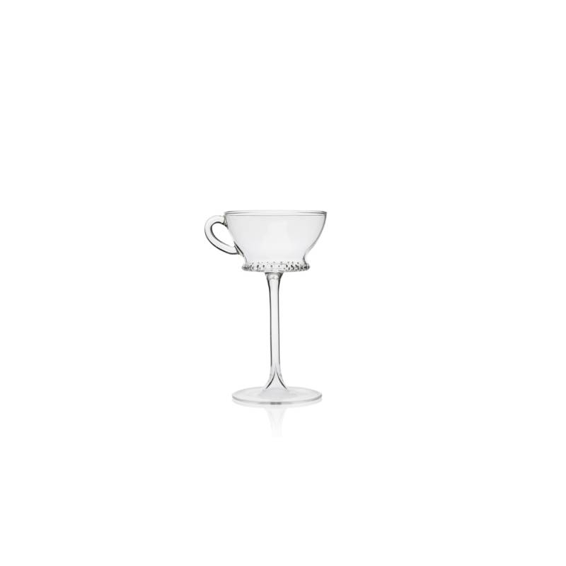 Calice Tea Cup Retro Tail 100% Chef in vetro cl 17