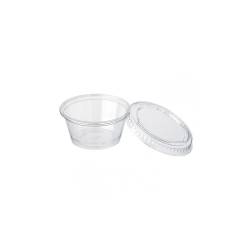 Transparent pet sauce cup cl 6