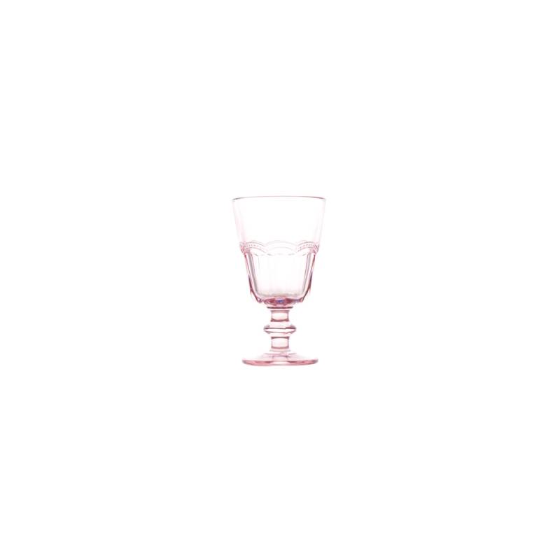 Calice Lace in vetro rosa cl 18