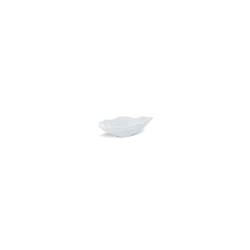 White porcelain miniature oyster 12x7 cm