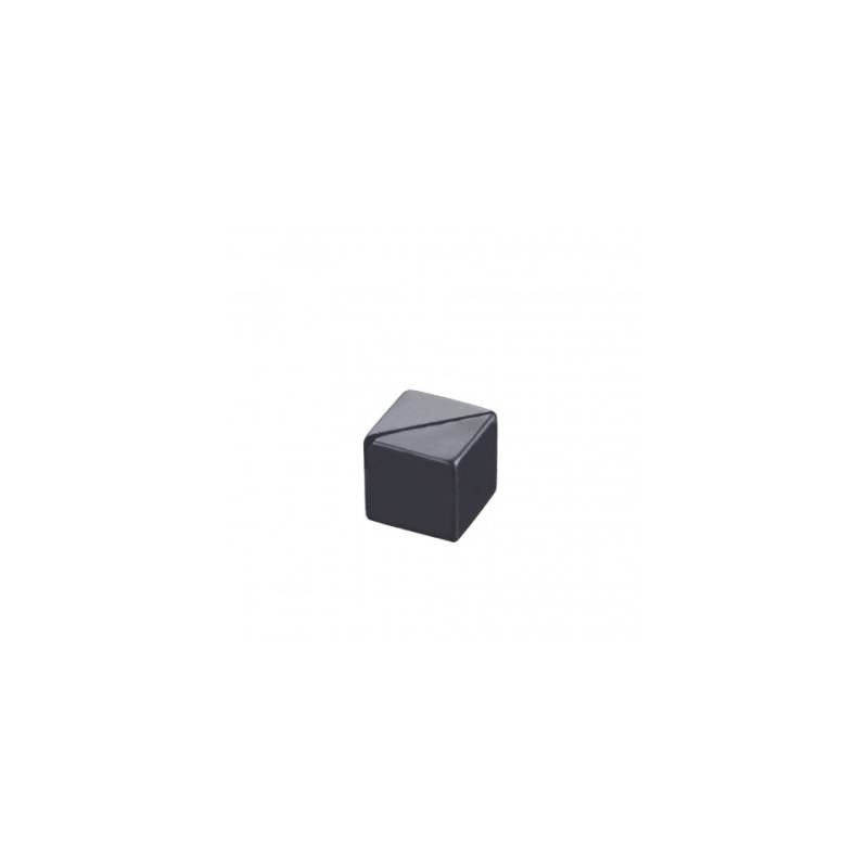 Porta numero a cubo acrilico nero cm 3x3