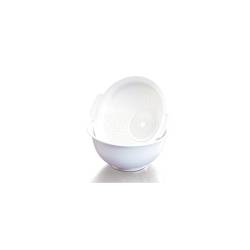 Araven white polypropylene colander bowl 23.5 cm
