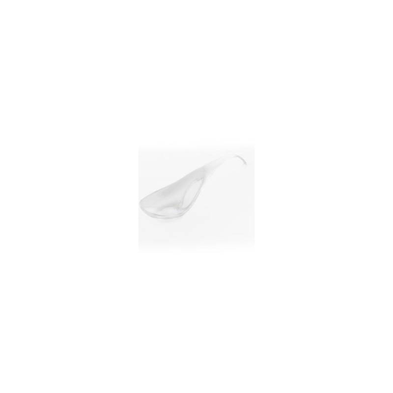 Cucchiai Sphera Araven in plastica bianca cm 11,5