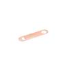 Ronin flat cap lifter in copper-plated steel cm 18