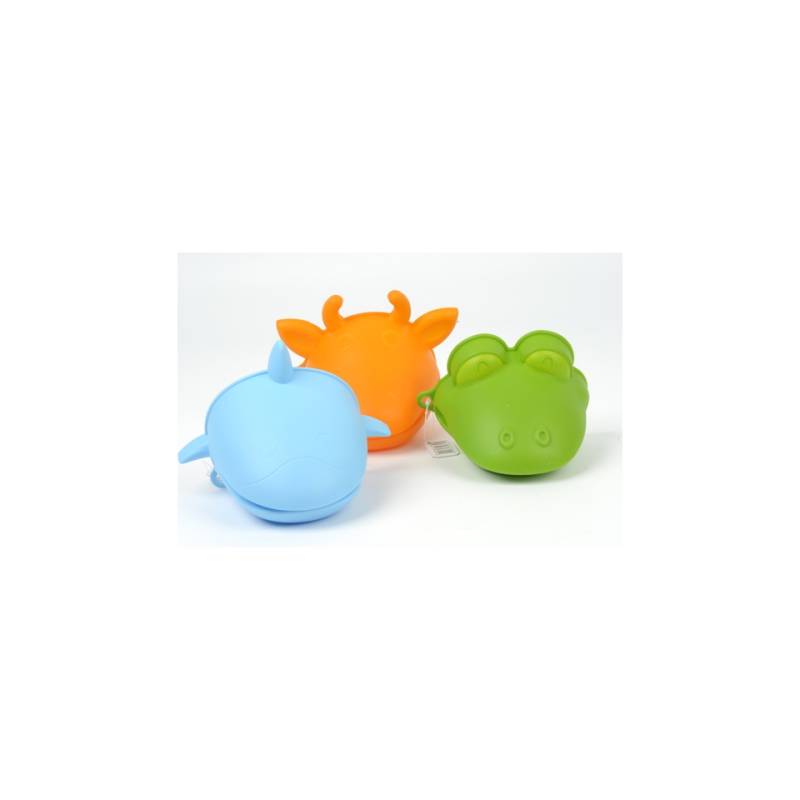 Silicone oven mitt in assorted shapes and colors